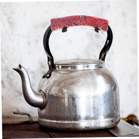 Teapot Handle Gloves, Silicone Potholder Mitts for Kettle Handle Protection, Baking Mitts and Pan Protectors