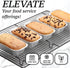 Spare Essentials Mini Foil Loaf Pans (55 Pack) - 1Lb Disposable Aluminum Baking Pans for Individual Bread, Cake,