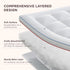 21 Inches, Bedsure Queen Mattress Topper - Extra Thick Mattress Pad Cover with Deep Pocket fits up to Soft Pillow Top