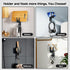 Universal Pot Lid Holder, 2 Pack Self Adhesive Organizer, Command Cord Bundlers for Kitchen Appliances