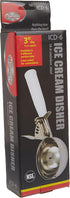 Winco ICD-6 No.6 Ice Cream Disher, White Plastic Handle