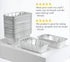 Spare Essentials 2Lb Foil Bread Pans for Baking (65 Pack), Disposable Aluminum Pans for Banana Bread, Cakes & Meatloaf