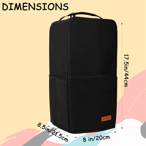 Hanging Blender Cover Compatible with Vitamix Low-Profile 64 oz. Blender, Foldable Dust Cover
