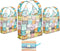 O-WITZ Reusable Grocery Bags, Vibrant Tote Bag for Groceries, Washable Design, 3 Pack, Cats