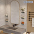 6 inch Set 5 HAO Small Floating Shelf Wall Mounted Mini Hanging Display Shelves for Living Room Bedroom Bathroom