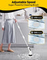 Electric Spin Scrubber, Shower Scrubber with Extendable Arm, Dual-Speed and 3 Brush Heads for Bathroom