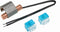 W10316760 Refrigerator Thermistor Sensor with Clip for Whirlpool and Sears Refrigerator Replacement
