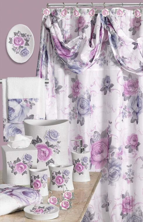 Popular Bath Tumbler, Michelle Collection, Lilac, 5x2x4