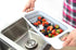 SAMMART Over The Sink Rectangular Colander, Grey