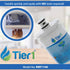 Tier1 CS-52 Refrigerator Water Filter, Replacement for Bosch 640565, Whirlpool WHKF-R-PLUS, 3M Cuno