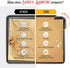 Parchment Paper Baking Sheets, 12x16 In 120 Pcs by Baker's Signature, Precut Non-Stick & Unbleached