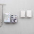 2 Bedroom,Room,15 Inch Pcak Clear Acrylic Shelves for Bathroom Wall Shelf & Organizer,Invisible Floating Shelves & Wall