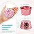 Rose Gold Foil Cupcake Liners,100 pcs Disposable Muffin Liners 3.5 Oz Wrappers for Baking, Metallic Muffin Paper Cases Baking Cups by TRUSBER