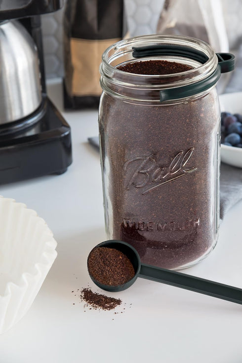Jarware Coffee Spoon Clip, 6" for Wide Mouth Mason Jars
