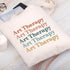 BDPWSS Art Therapist Gift, Art Teacher Tote Bag, Therapist Appreciation Gift, Art Therapy Supplies
