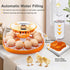 12 Egg Incubator with Automatic Egg Turning and Temperature Control, Automatic Water Adding, LED Egg Candler