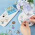 SUNNYCLUE 1 BOX 10PCS Enamel Dog Wine Glass Charms, Cute Drink Markers for Wedding Holiday Party