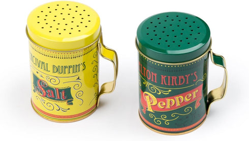 Fox Run Salt and Pepper Shakers with Handle Set, Multicolored, 2.75 x 3.5 x 4 inches