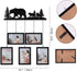 4x6, Giftgarden Black Bear Decor Hanging Picture Frames Woodland Bear Themed Bedroom Nursery Cabin Decoration, Wall