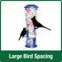 Wild Wings Fantasy Floral Easy Clean Bird Feeder