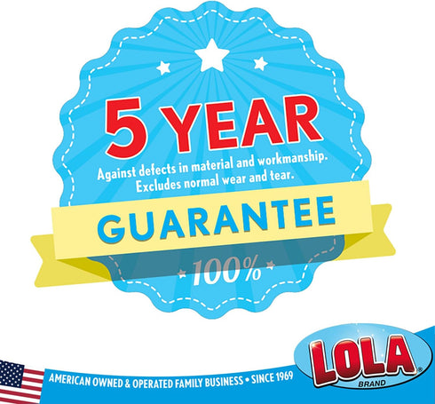 2 Pack, LOLA Classic Toilet Brush w/Under-The-Rim Scrubber, Deep Cleans The Entire Toilet Bowl, Non-Slip Handle