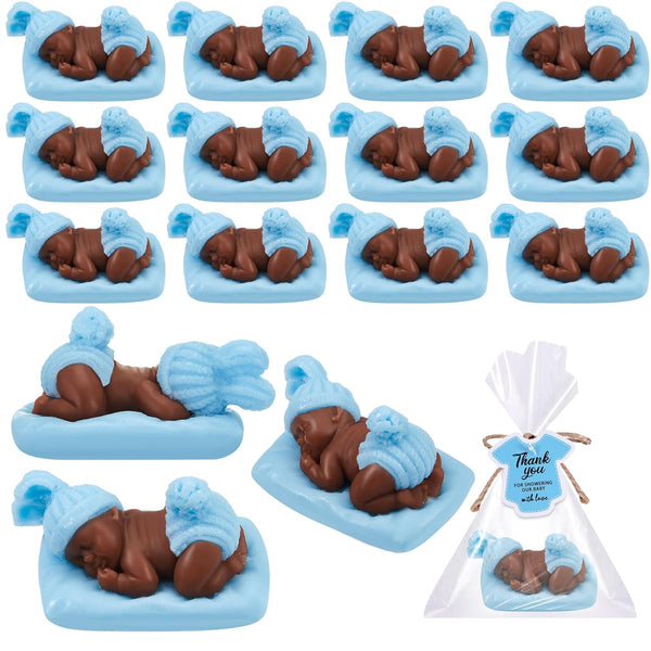 12 Packs Baby Shower Soap Favors Handmade Sleeping Baby Shower Scented Soap