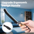 Hard Bristle Crevice Cleaning Brush, Thin Gap Cleaning Tool for Toilet, Bathroom, Kitchen, Bathtub, Sink, and Window (3