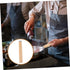 Uonlytech Stockpot Handle, Wooden Wok Handle Replacement for Frying Pan and Cookware