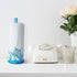 Remerry Turtle Paper Towel Holder Blue Room Decor Wooden Sea Turtle Seaweed Paper Towel Roll Holder Gift Underwater
