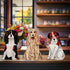 Pavilion Gift Company Chloe-Jack Russell Small Dog Vase, Brown, White, Black
