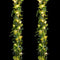 2 Pack 6 ft Artificial Eucalyptus Garland with Lights Spring Garland with
