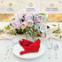 PLOYMONO Red Heavy Duty Cloth Napkins, 17 x 17 Inch Solid Washable Polyester Dinner Napkins, Set of 8 for Weddings