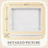 Countertop, 16.5" 13"x 1.6" Wooden Decorative Tray, Rectangular Serving Tray with Wood Bead, Farmhouse Big Tray