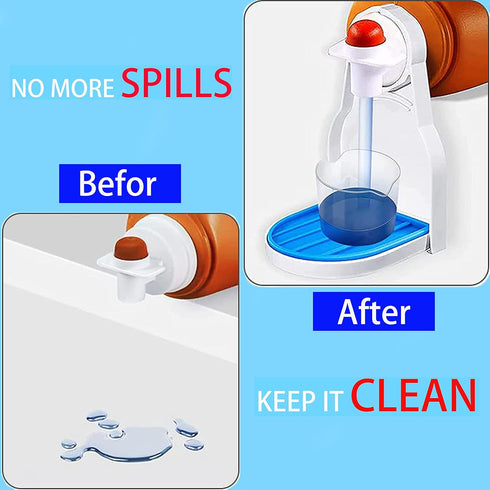 Yuanwovv 2 Packs Laundry Detergent Cup Holder Switch Easily No More runny or Messy Laundry DetergentLaundry Cup Holder