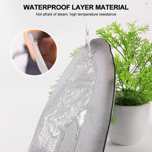 3PCS Garment Steamer Ironing Gloves - Waterproof Anti Steam Mitt with Finger Loop, Heat Resistant Protective Gloves