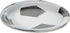 3D Soccer Black & White Paper Round Dessert Plates, 7" (8ct) for Sports Enthusiasts