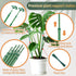 Stroller Stakes,3Pcs 17.9In 42.3In Telescoping Plant to Adjustable Monstera Plant Support Orchid Sticks with Clips