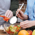 Quickquick 8 Pieces Large Stainless Steel Buffet Serving Spoon for Easy Serving