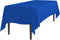 LinenTablecloth 60 x 102-Inch Royal Blue Rectangular Polyester Tablecloth