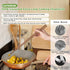 Cooking Chopsticks, Extra Long 16.5", Wooden Kitchen Chopstick, Reusable for Noodles, Frying, Hotpot