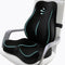 Black Seat Cushion & Lumbar Support Pillow Set for Office Chair, Ergonomic Memory Foam Back Support Pillow & Chair