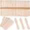 HANSGO 100PCS Mini Wooden Ice Cream Spoons - Small Dessert Tasting Sample Spoons for Crafts and Sampling