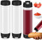 Sabary 3 Pcs 16 oz Inverted Plastic Squeeze Bottles, Refillable Tip Large