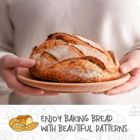 Proofing Baskets for Sourdough Bread Making, Dough Proofing Bowls Kit, Set of 2, 8.5 inch