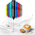 Simple Deluxe Electric Milk Frother Handheld Battery Operated Automatic Milk Foam Whisk