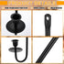 9.6" 16.5" Set Stairway(Dark,2 Set) Tessco for you Metal Wall Mount Candle Sconces with LED Flameless Taper Candles