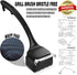 Grill Brush for Outdoor Grill, Steam Grill Cleaner Bristle Free with Scraper, Replaceable Cleaning Head