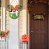 Halloween Door Decorations, Wooden Sign for Front Door, Halloween Welcome Sign for Halloween Party Supplies