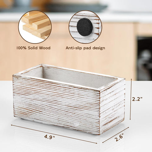 Packet Packet Packet Sugar Holder, Wood Sugar Caddy, Sugar Holder for Coffee Bar, Drink Organizer, Condiment Holder