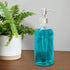 Cornucopia Brands 16-Ounce Clear Glass Bottles with Stainless Steel Pumps (2 Pack) - Great for Liquid Soaps & Essential